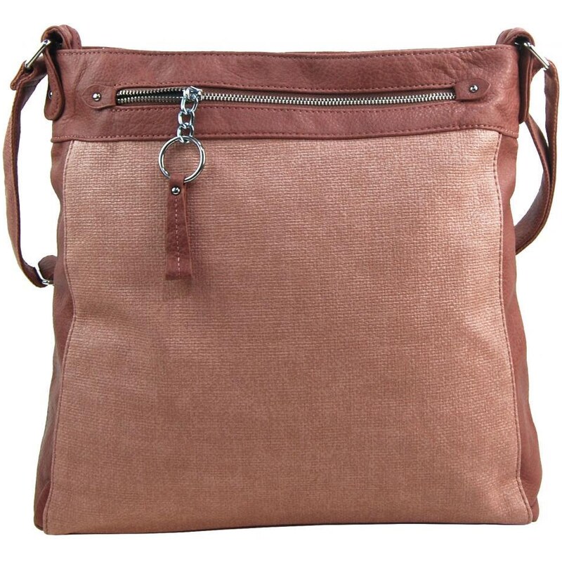 TESSRA Veľká staroružová crossbody dámska kabelka D5580 37773579