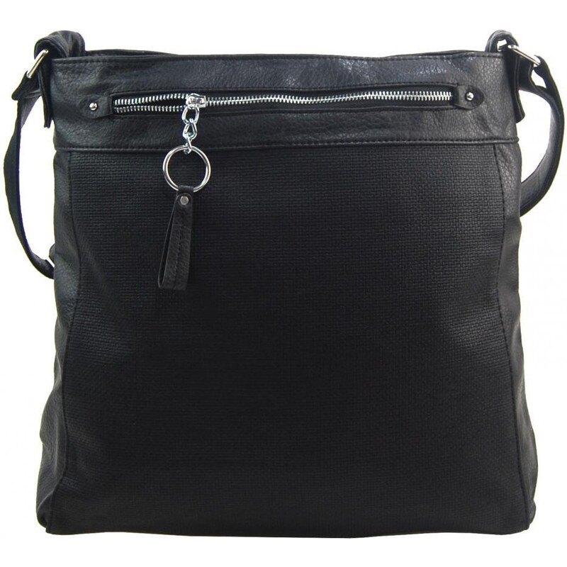 TESSRA Veľká čierna crossbody dámska kabelka D5580 37766245