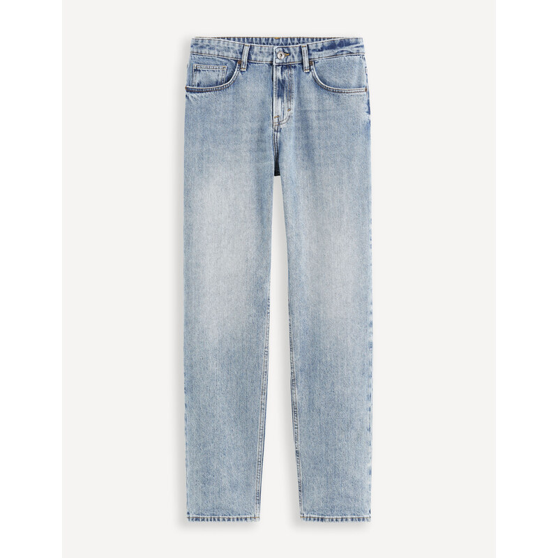 Straight fit pre mužov Celio - svetlomodrá 50627566