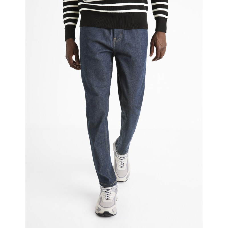 Slim fit pre mužov Celio - tmavomodrá 50513504