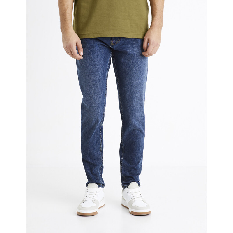 Skinny fit pre mužov Celio - modrá 50539122
