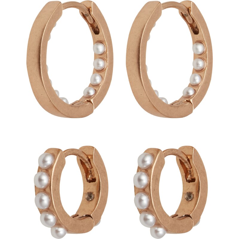 AllSaints Náušnice HUGGIE zlatá 64062927