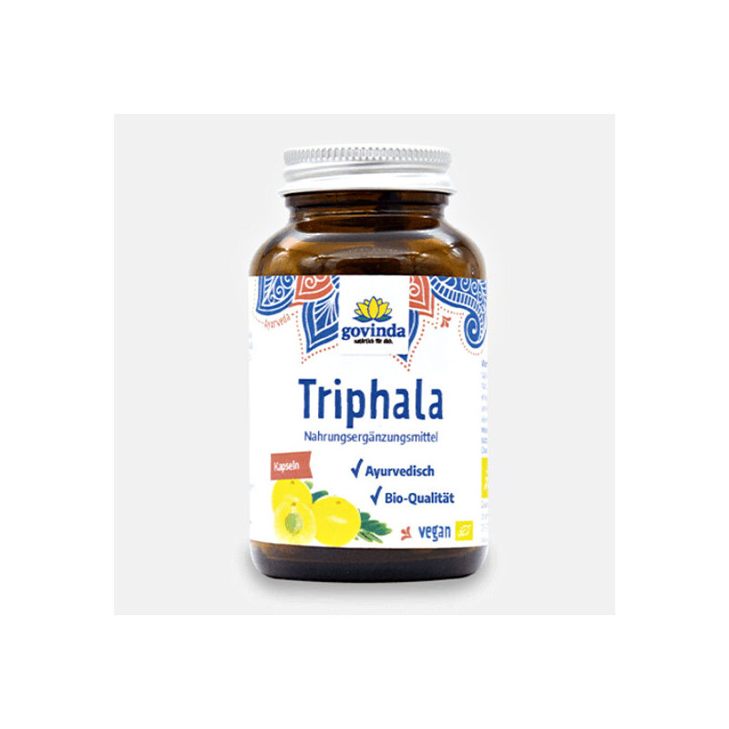 Govinda Organic Triphala detoxikácia organizmu kapsuly 90 ks
