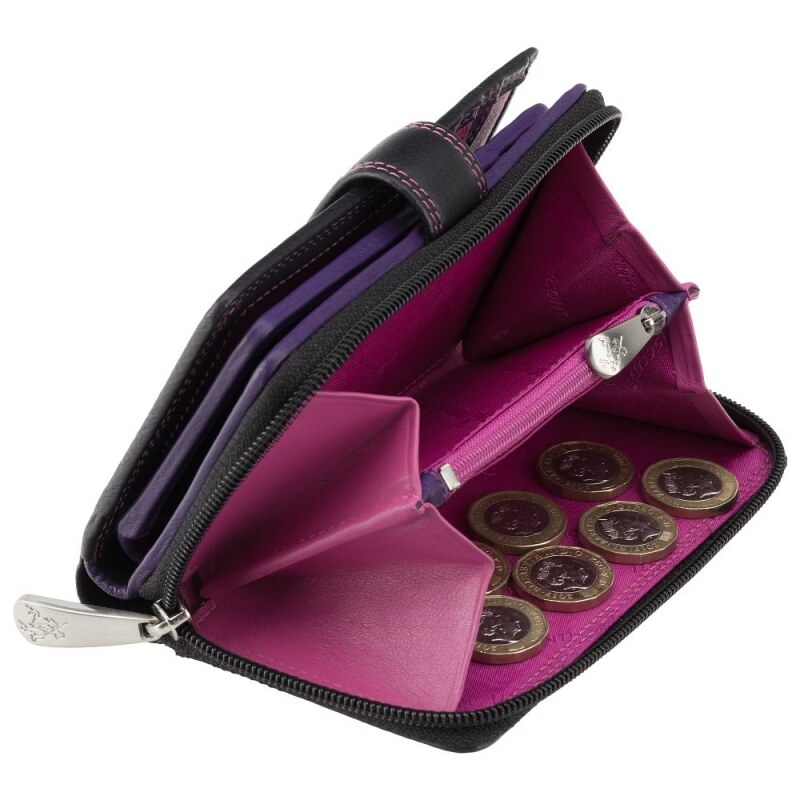 Značková dámska kožená peňaženka Visconti (KDPN285)