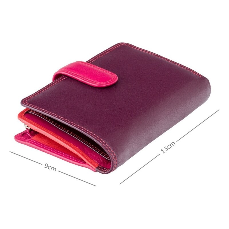 Značková kožená dámska peňaženka - Visconti (KDPN273)