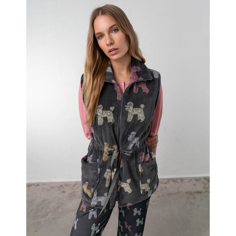 Dámska pyžamová vesta 17440-102 - Vamp 37863909