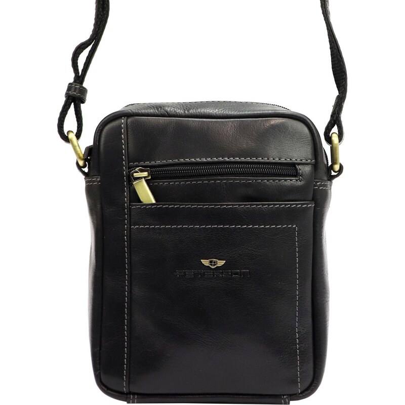 Kožená pánska crossbody taška Peterson 37863491