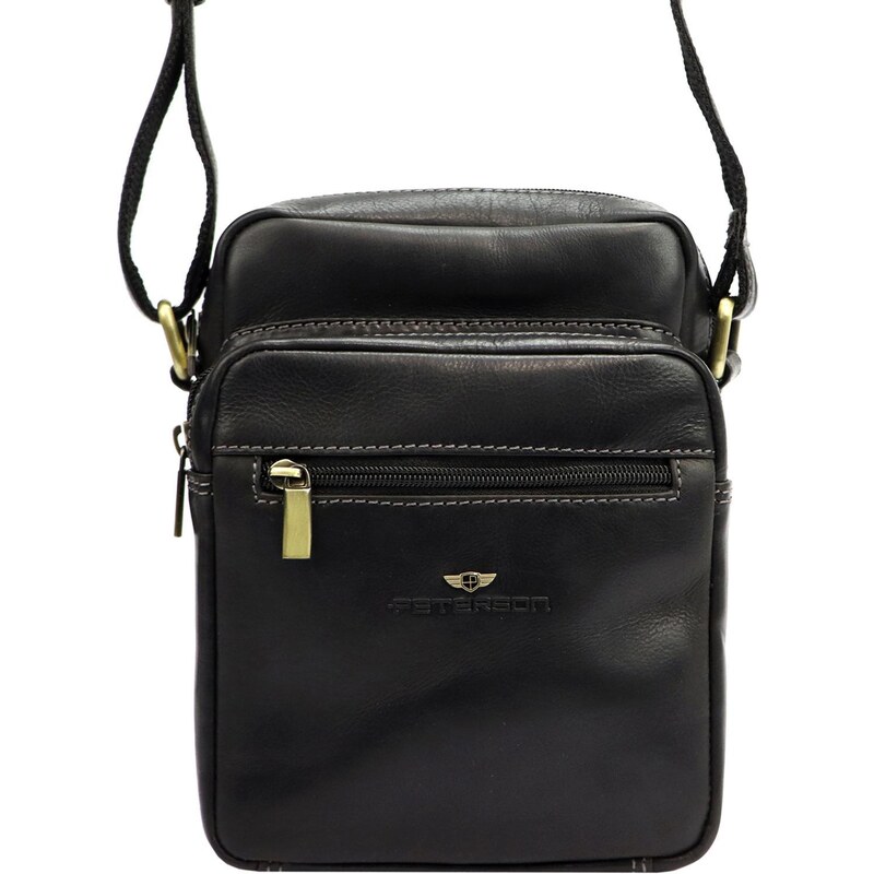 Kožená crossbody taška Peterson 37863489