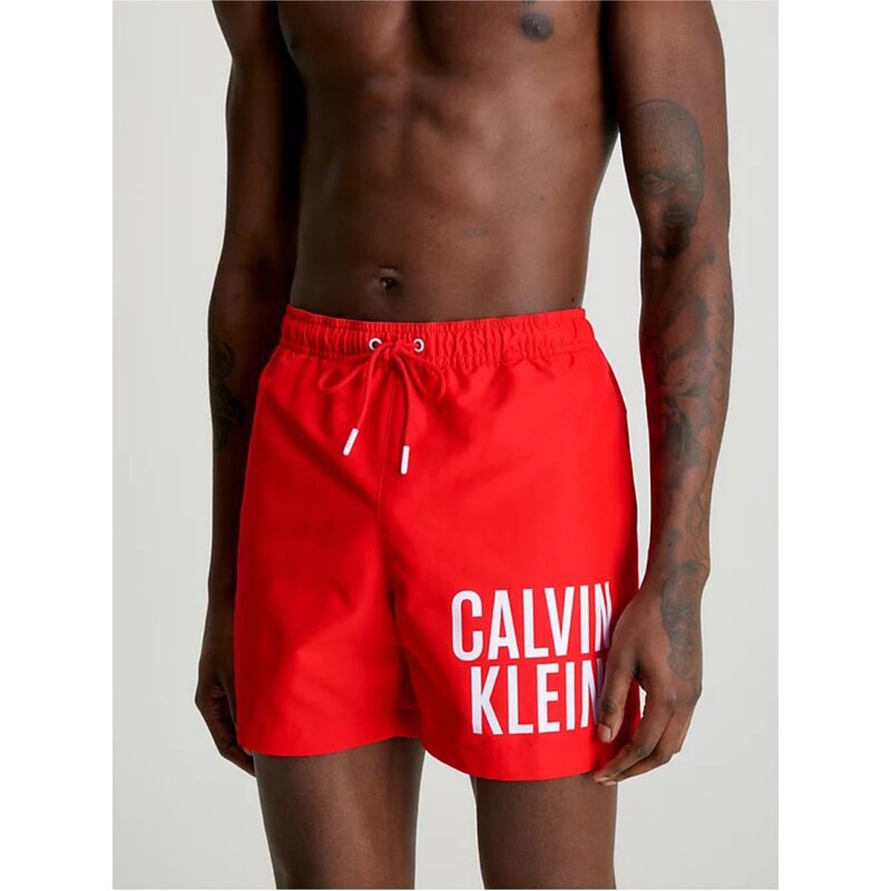 Plavky pre mužov Calvin Klein Underwear - červená 65387195