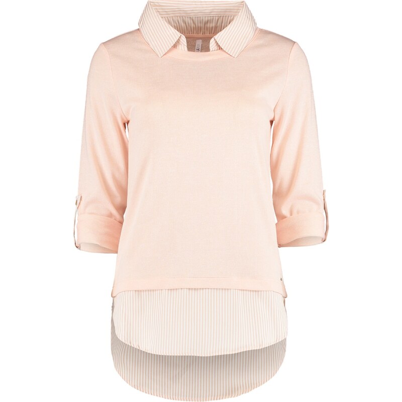 Hailys Sveter Linda staroružová / biela 65642258