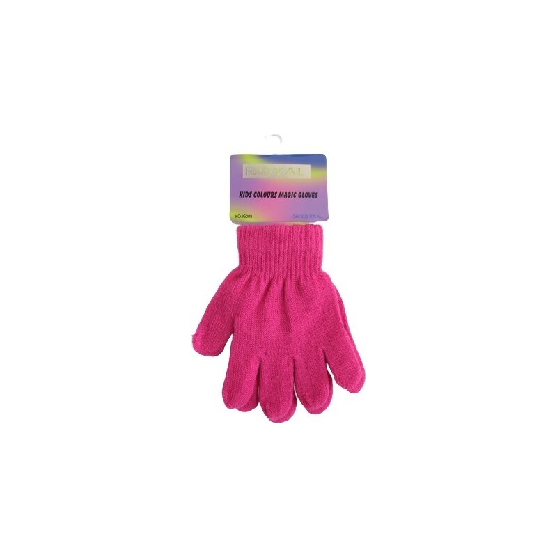 BASIC Klasické tmavoružové rukavičky 37884840