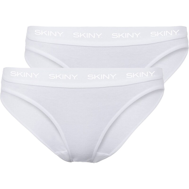 Skiny Nohavičky Rio biela / šedobiela 54630322