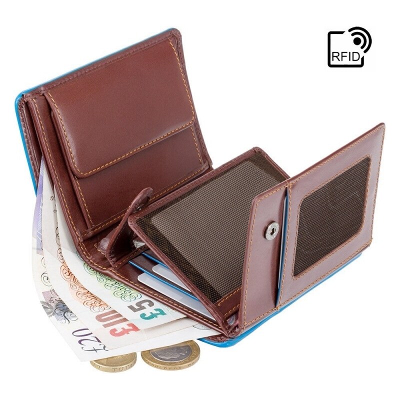 Značková pánska kožená peňaženka - Visconti (GPPN311)