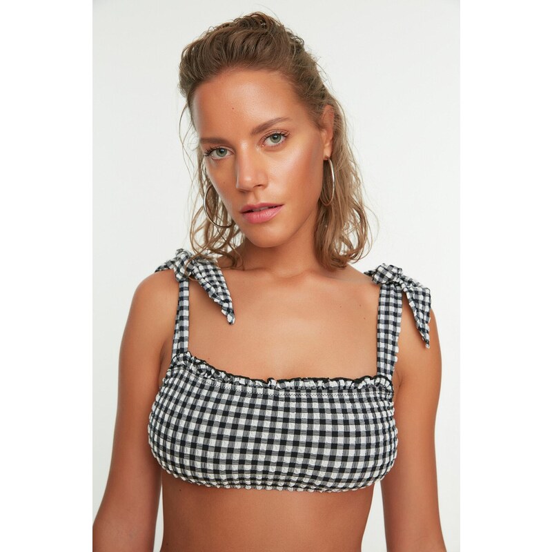 Bikiny vrchný diel Trendyol Checkered 54994658