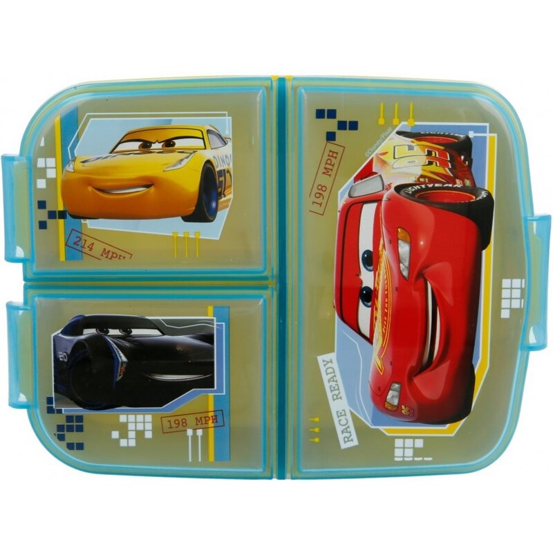 Stor Detský multibox na desiatu Autá - Cars - motív Blesk McQueen a kamaráti
