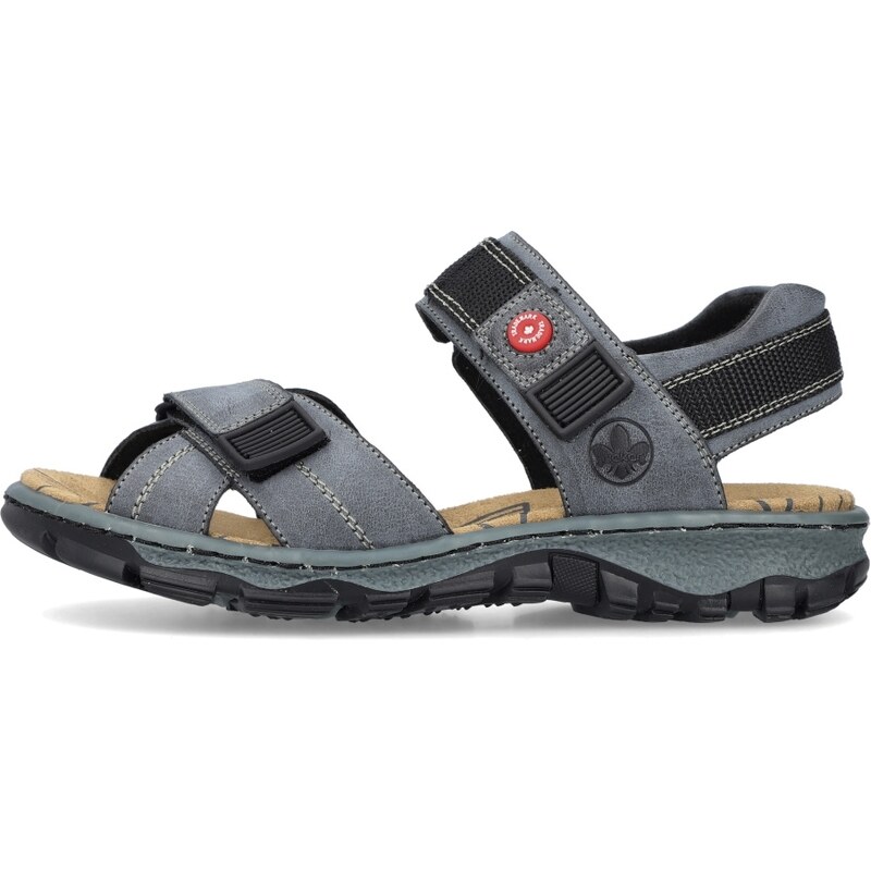 Dámske sandále RIEKER 68851-14 modrá S4