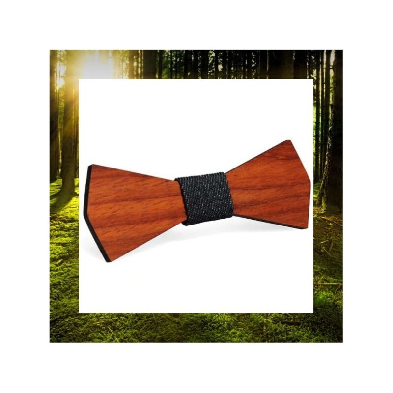 Drevený motýlik DM 002 Mix Farieb 37914750