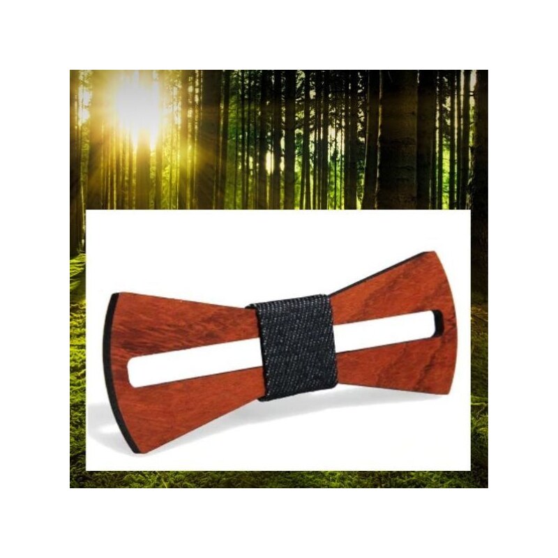 Drevený motýlik DM 013 Mix Farieb 37923231