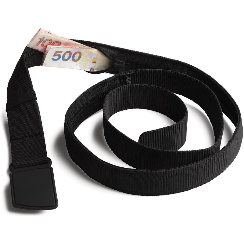 Pacsafe pásek CASHSAFE WALLET BELT black 63751530