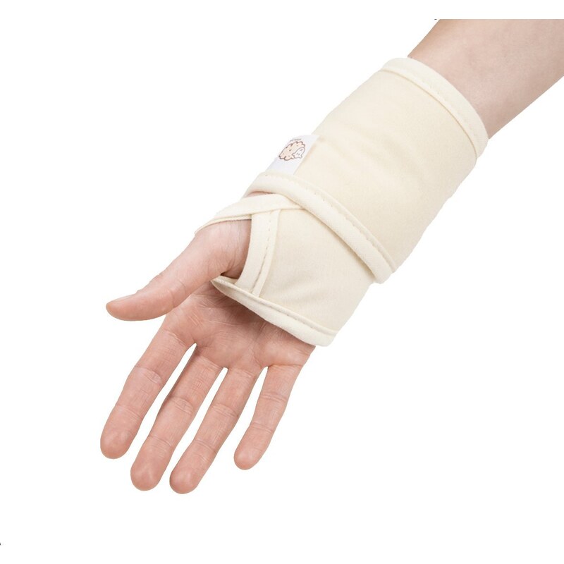 Vlnka Vlnená ortéza Merino na zápästie prírodná 17407258