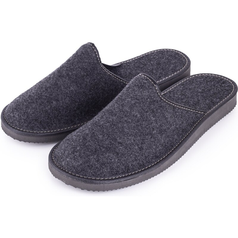 Vlnka Pánske filcové papuče Čierna veľkosti obuvi - dospelí 41 11375210