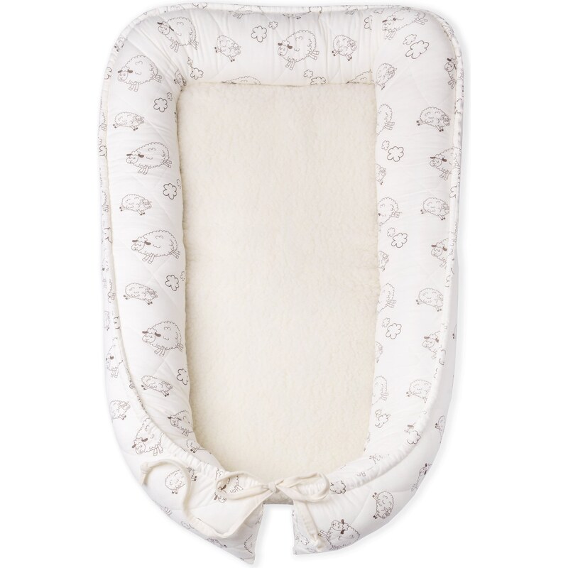 Hniezdočko pre bábätko z ovčej vlny Vlnka 65796914