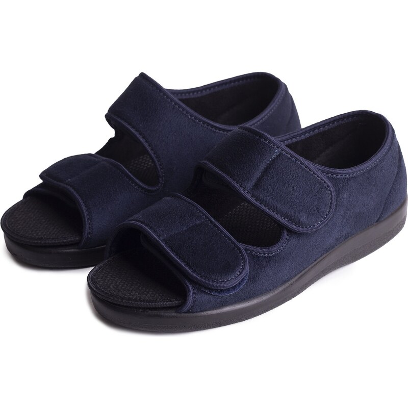 Vlnka Zdravotná obväzová obuv otvorená Modrá veľkosti obuvi - dospelí 38