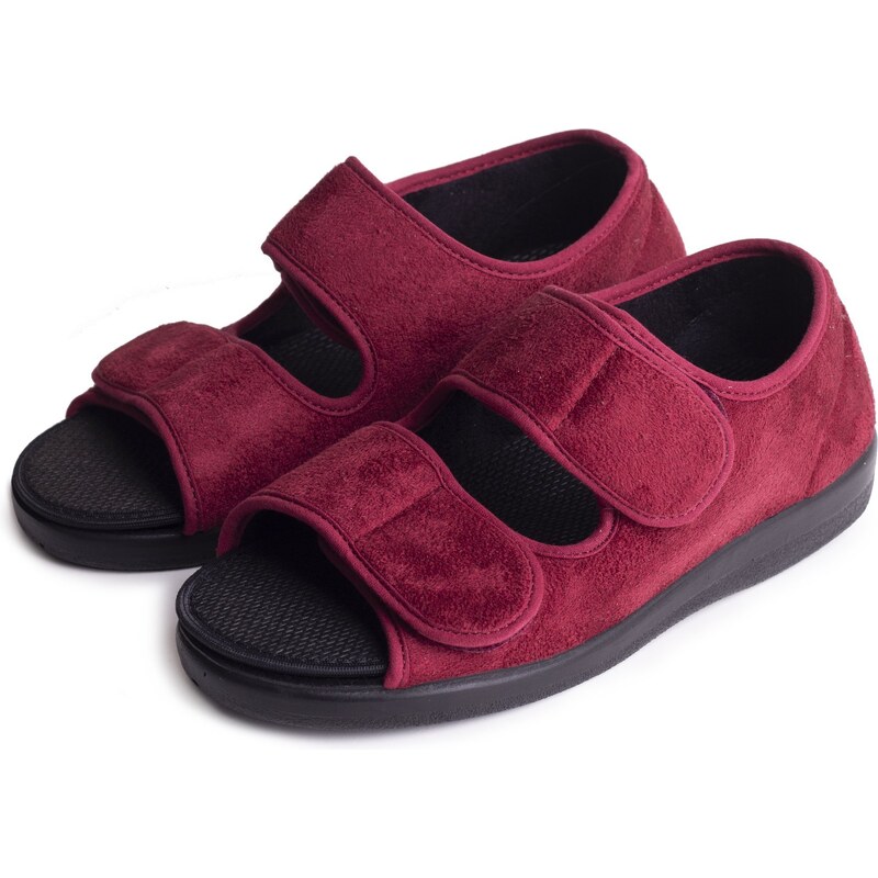 Vlnka Zdravotná obväzová obuv otvorená Červená veľkosti obuvi - 22402050