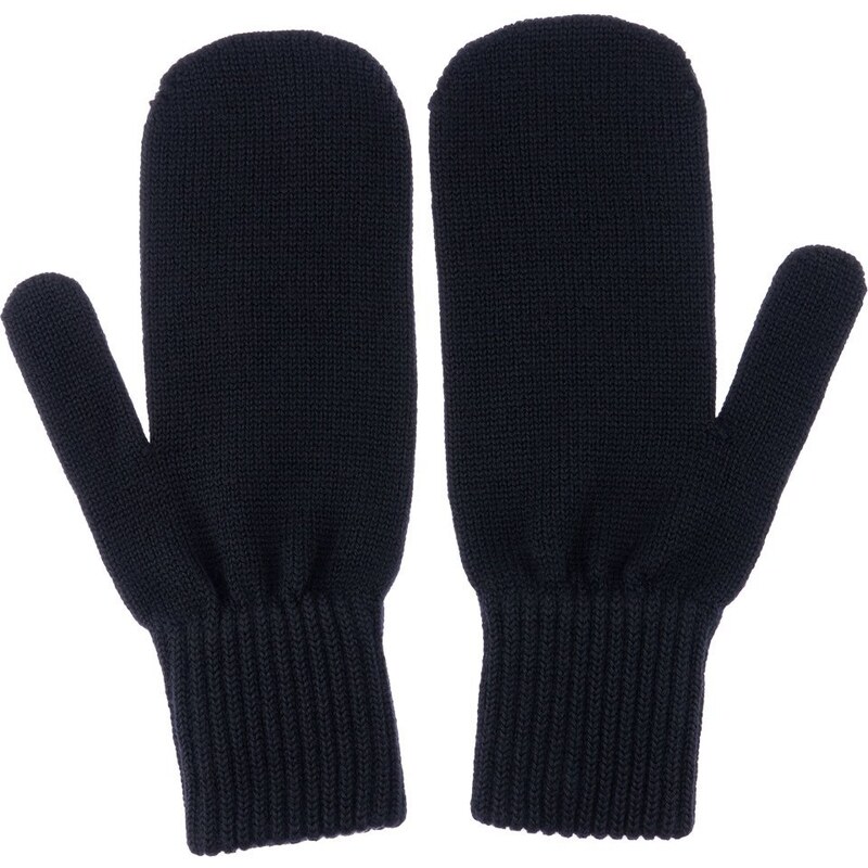 Vlnené palčiaky Vlnka P01 čierna veľkosti oblečenia M 35882557