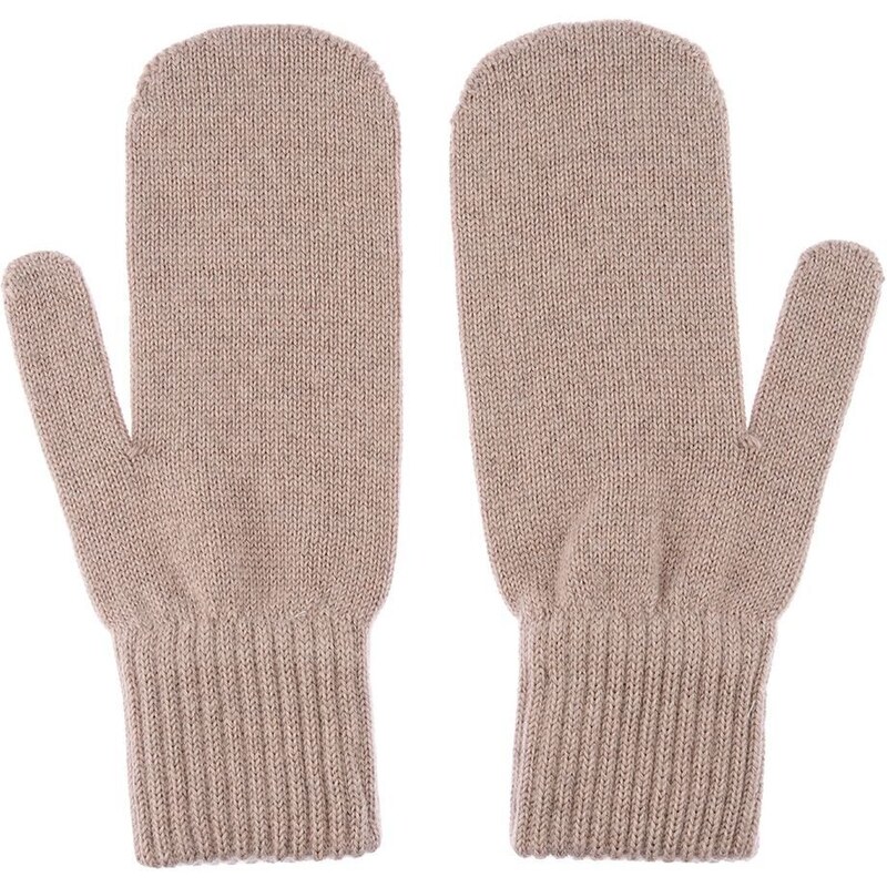 Vlnené palčiaky Vlnka P01 béžová veľkosti oblečenia M 35727686