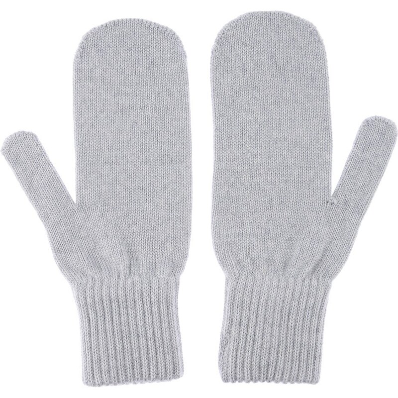 Vlnené palčiaky Vlnka P01 svetlo sivá veľkosti oblečenia M 35882558