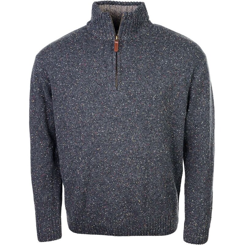 Vlnka Pánsky vlnený sveter S10 tmavo sivá veľkosti oblečenia M 65797102