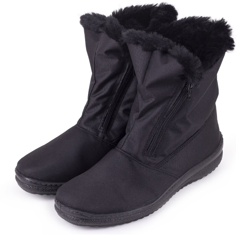 Vlnka Dámske snehule na zips čierna veľkosti obuvi - dospelí 36 65768769
