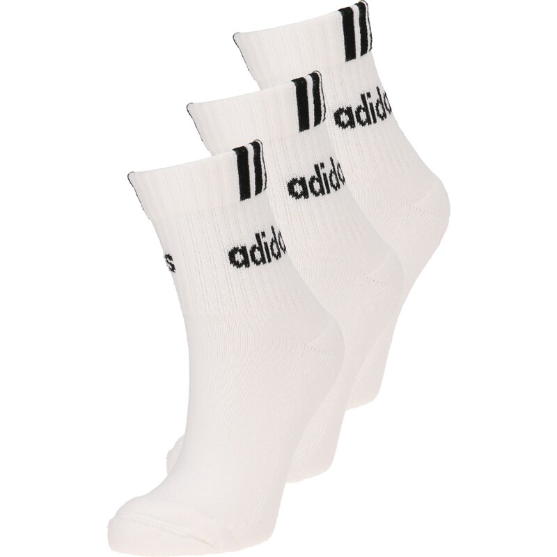ADIDAS PERFORMANCE Športové ponožky 3-Stripes Linear čierna / biela 58512176