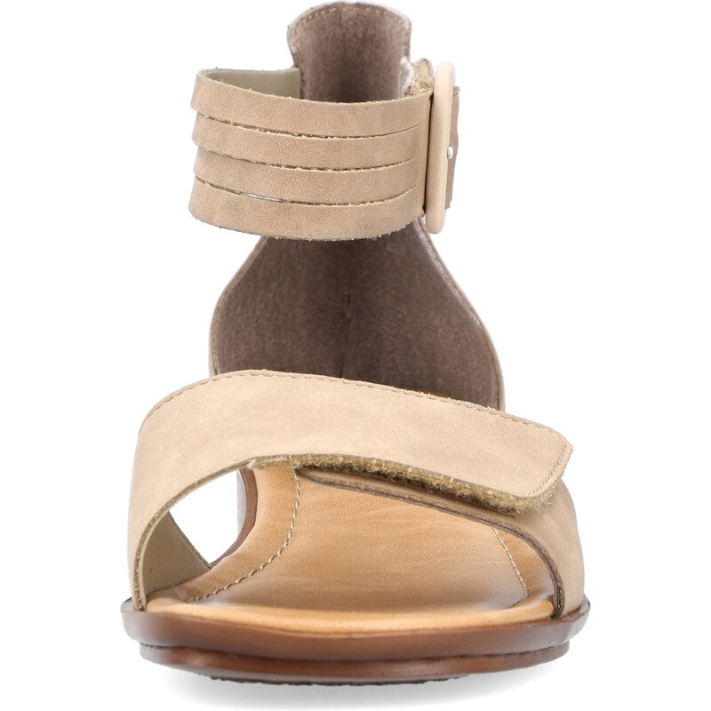 Dámske sandále RIEKER 62684-62 béžová S3