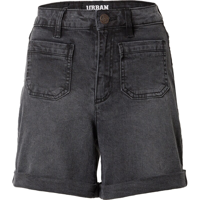 Urban Classics Džínsy čierny denim 37947717