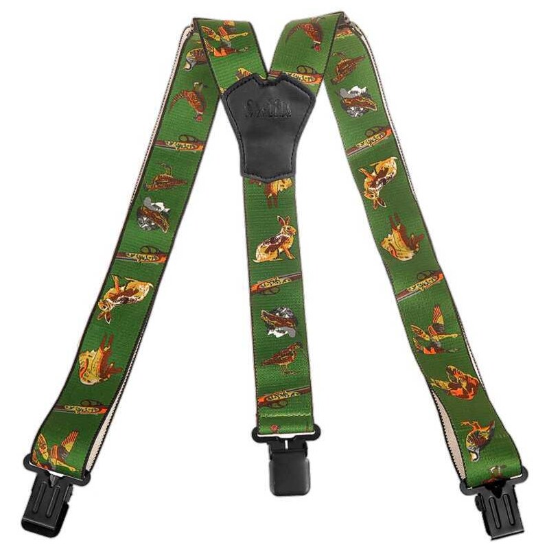 Poľovnícke traky na nohavice zelené 24855967