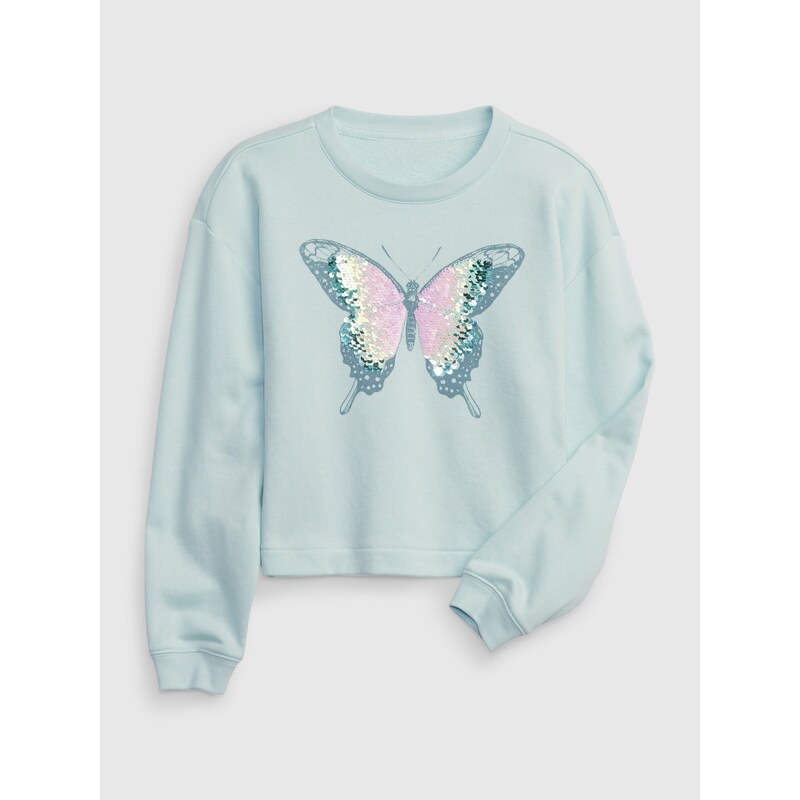 GAP Dievčenská mikina s flitry 602863-01 66268203