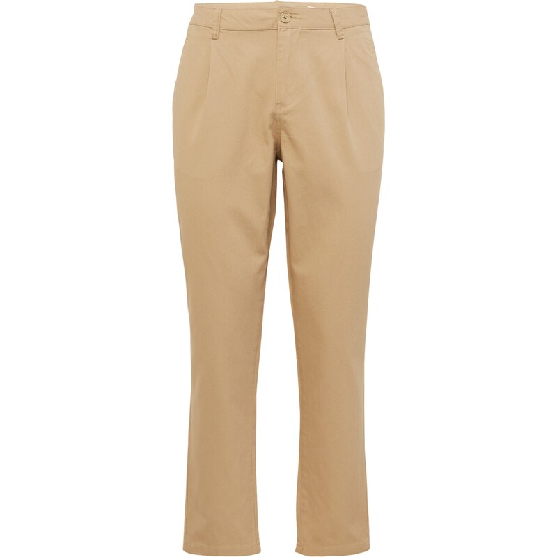 ABOUT YOU Plisované nohavice Azad béžová 37970242