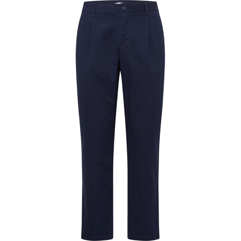 ABOUT YOU Plisované nohavice Azad tmavomodrá 37970215