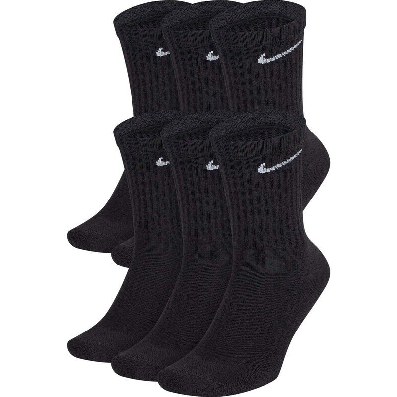 NIKE Športové ponožky Everyday Cushioned čierna / biela 39166112