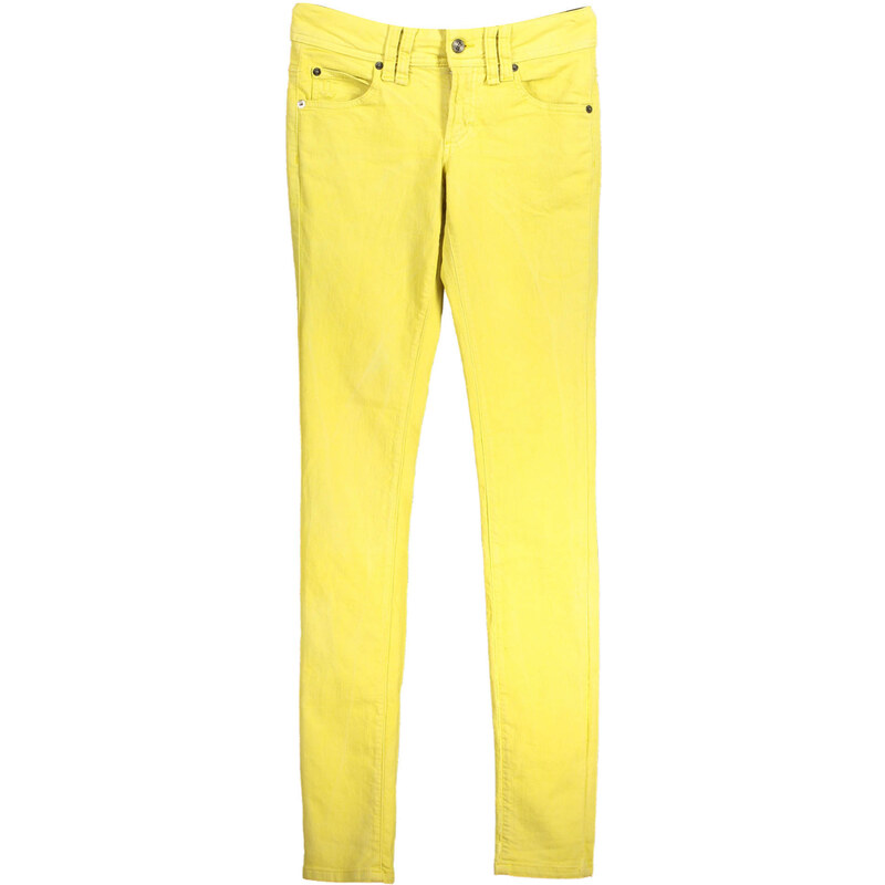 Žlté dámske skinny rifle John Galliano 64794196