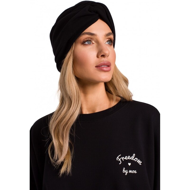Moe M601 Turban - čierny 43565501