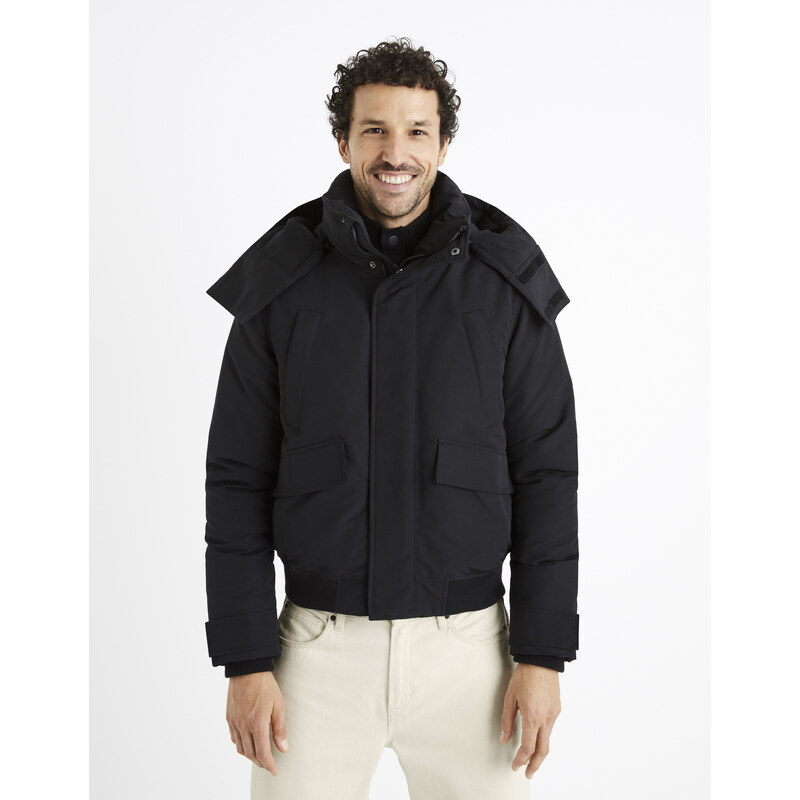 Bundy a mikiny pre mužov Celio - čierna 50535778