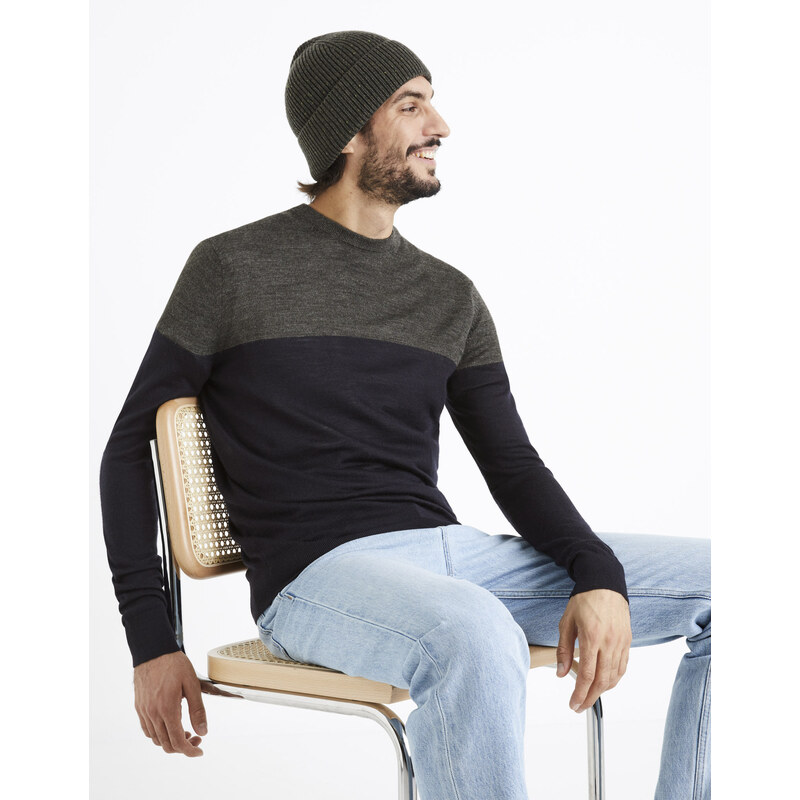 Celio Wool sweater Cemeribloc - Men 67518716