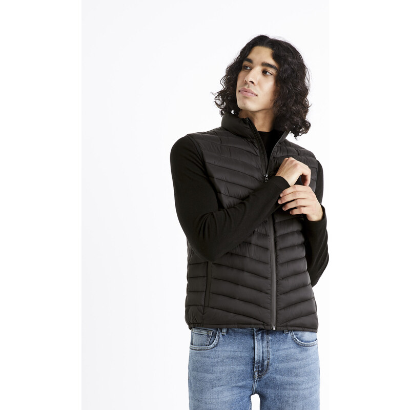 Vesty pre mužov Celio - čierna 50593596