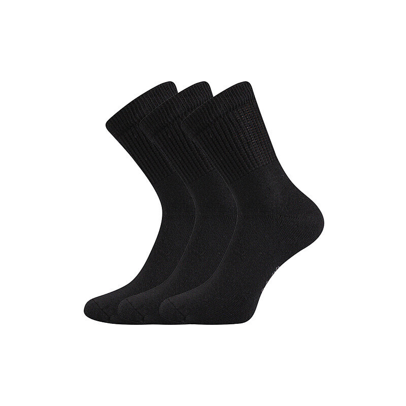 3PACK ponožky BOMA čierne (012-41-39 I) 61804553