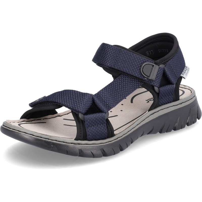 Pánske sandále RIEKER 26772-14 modrá S3