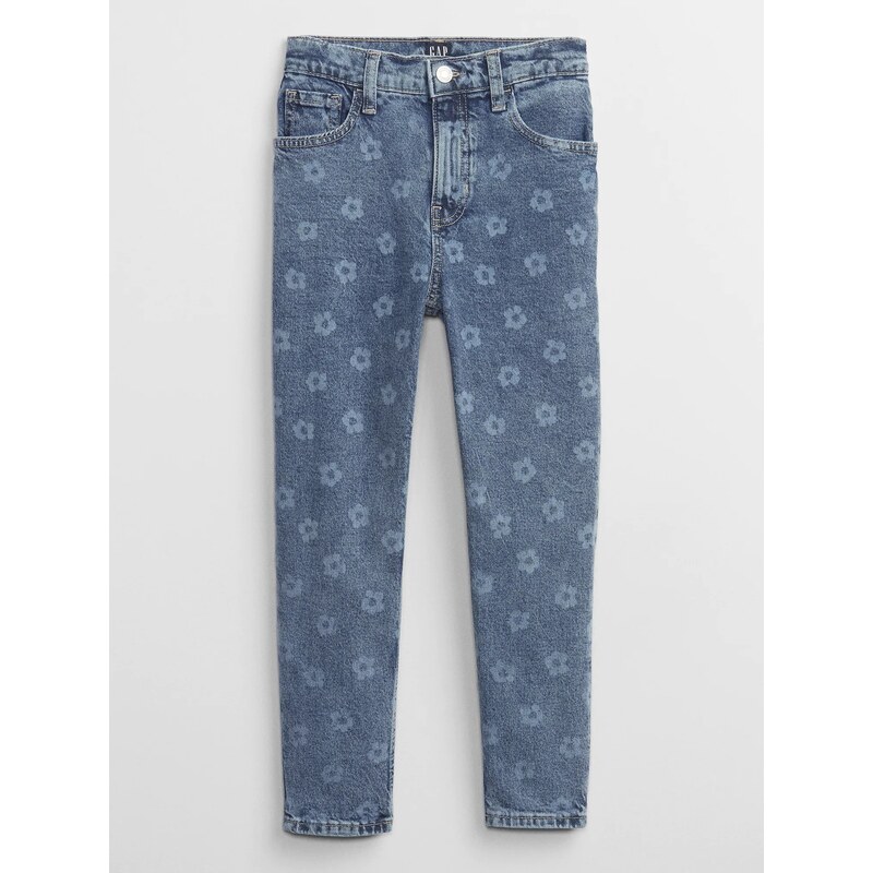 GAP Dievčenské džínsy mom high rise 603109-00 66268207