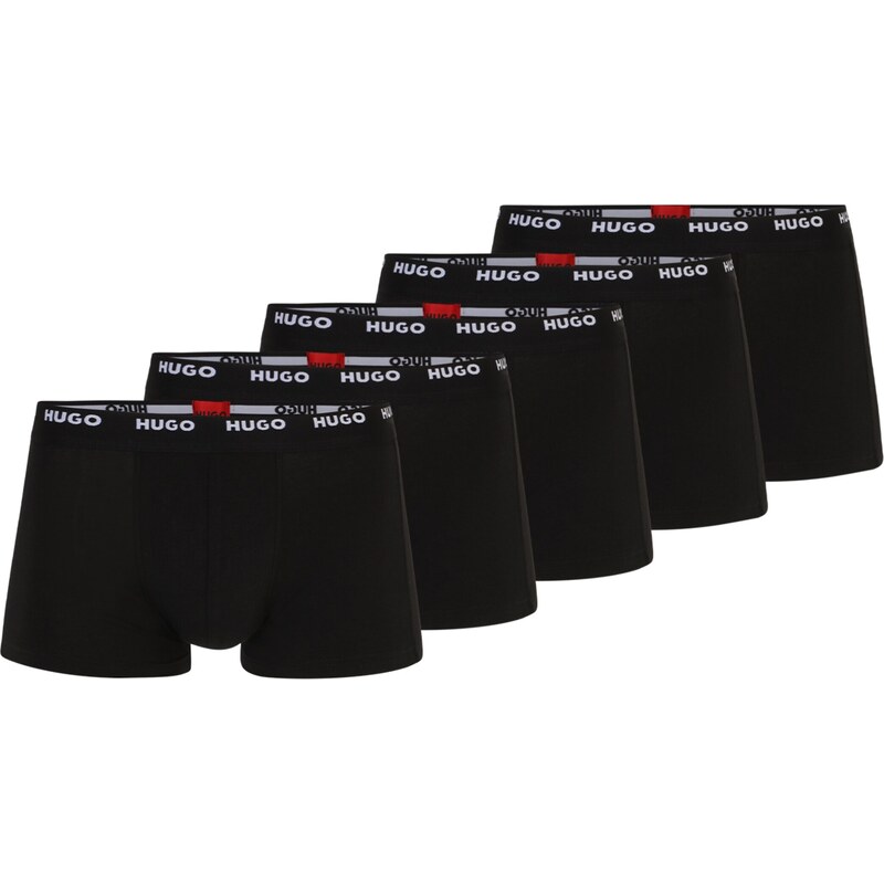 HUGO Boxerky čierna / biela 38015755